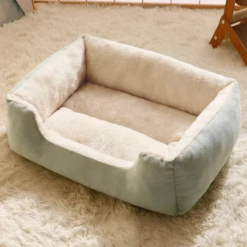 Zachte Hondenmand & Kattenmand – Rechthoekig Fluffy Huisdierbed