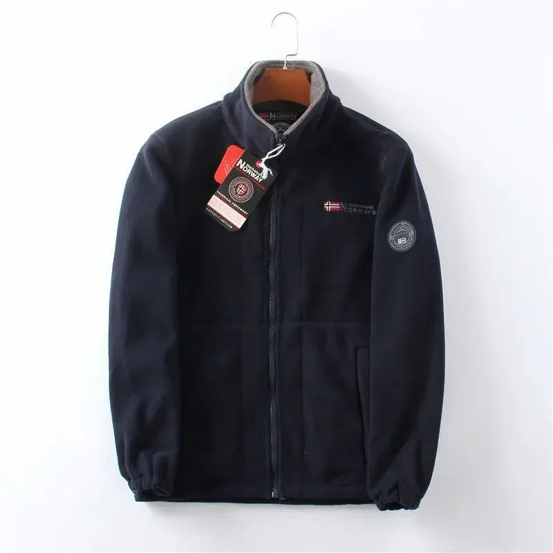 Warme Fleece Jas Heren & Dames – Zachte Winterjas met Comfortabele Voering
