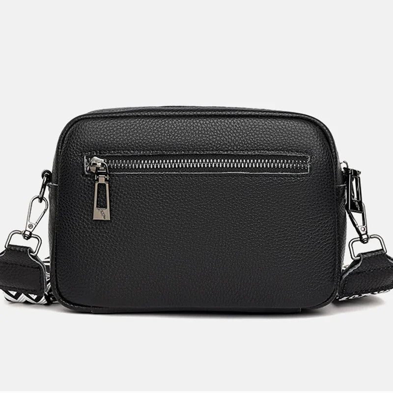 Trendy Schoudertas met Breed Band & Mini Etui – Stijlvol & Praktisch voor Dagelijks Gebruik
