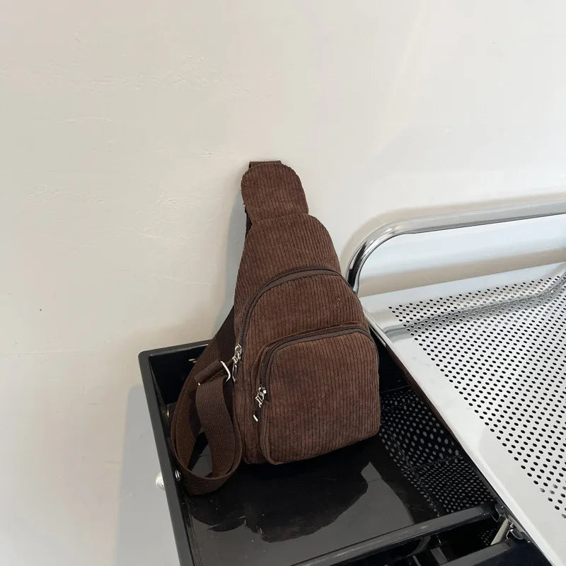 Teddy Heuptas โ Zachte Pluche Crossbody Tas voor Dames