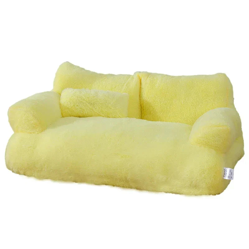 Sofa Hondenmand & Kattenmand – Zachte Fluffy Huisdierbank