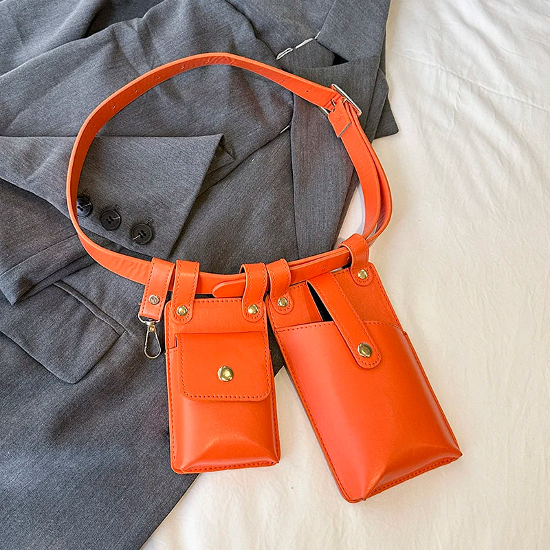 Mini Telefoontasje met Portemonnee – Crossbody – Trendy & Compact