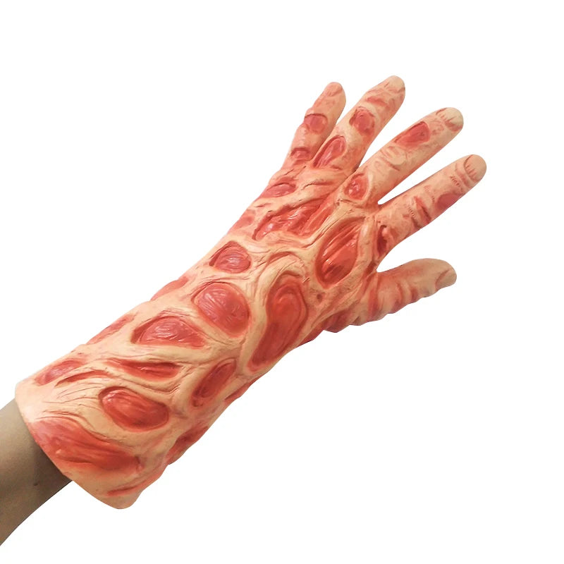 Freddy Krueger Masker – Realistisch Horror Masker met Handaccessoires
