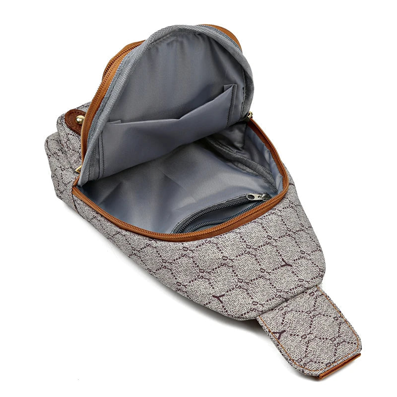 Luxe Crossbody Rugtas – Compact, Stijlvol & Comfortabel