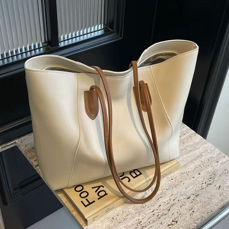 Shopper Leren Look – Elegant, Ruim & Duurzaam