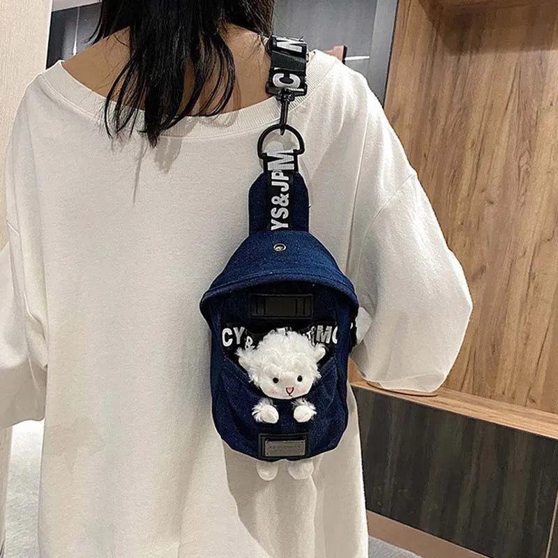 Teddy Mini Crossbody Tas – Schattig & Praktisch