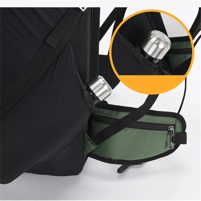 Waterdichte Nylon Rugzak 50L – Ruim, Duurzaam & Comfortabel