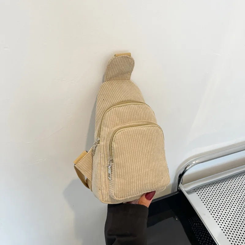 Teddy Heuptas โ Zachte Pluche Crossbody Tas voor Dames