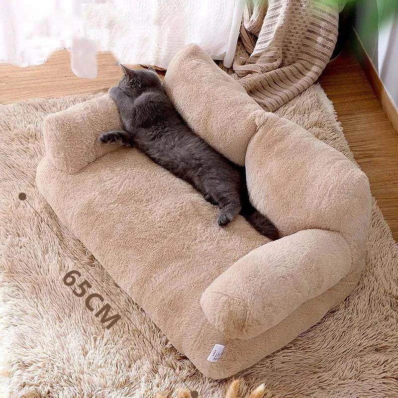 Sofa Hondenmand & Kattenmand – Zachte Fluffy Huisdierbank
