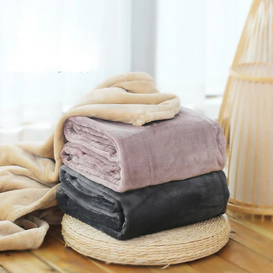 Draagbare Elektrische Deken – Oplaadbare Verwarmde Fleece Deken met Opbergtas