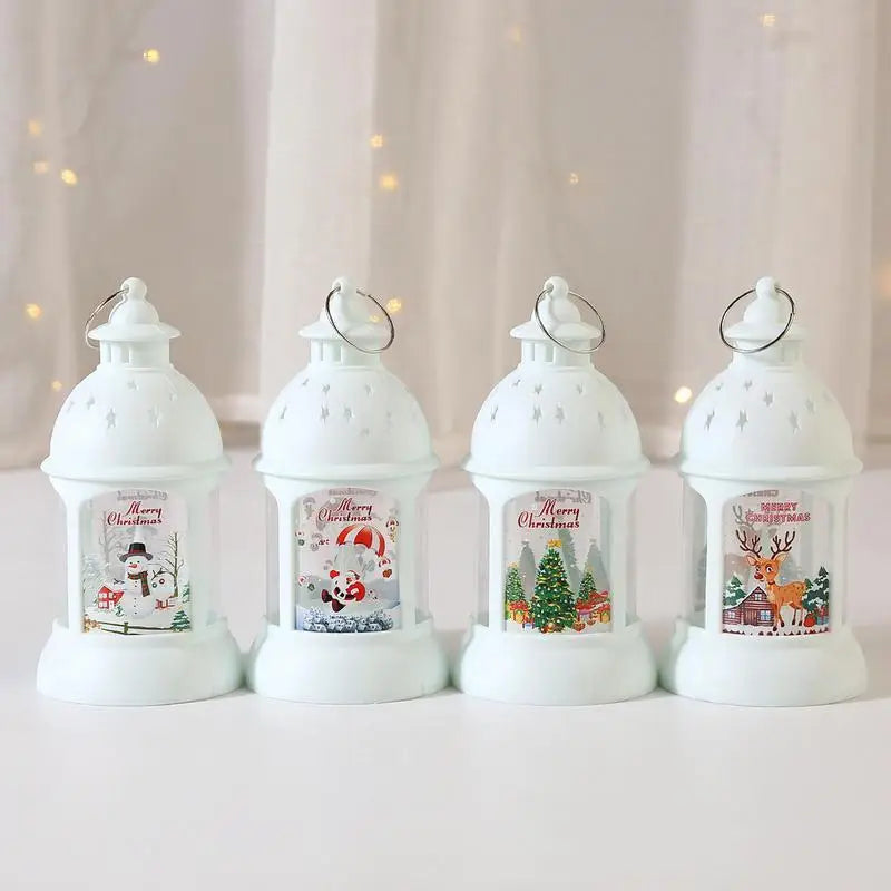 LED kerstlantern op batterij – sfeervolle decoratie voor binnen en buiten