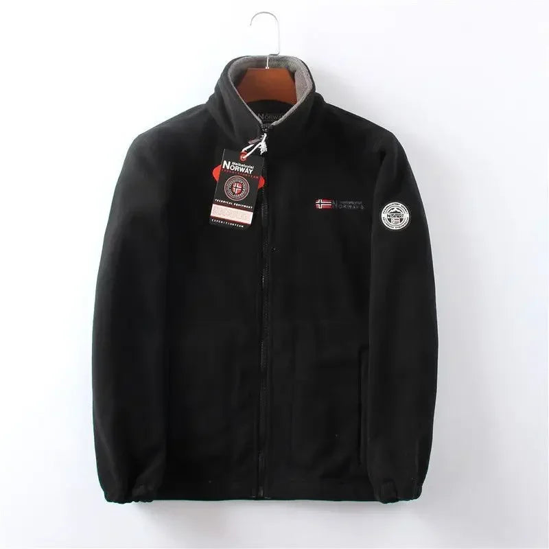 Warme Fleece Jas Heren & Dames – Zachte Winterjas met Comfortabele Voering