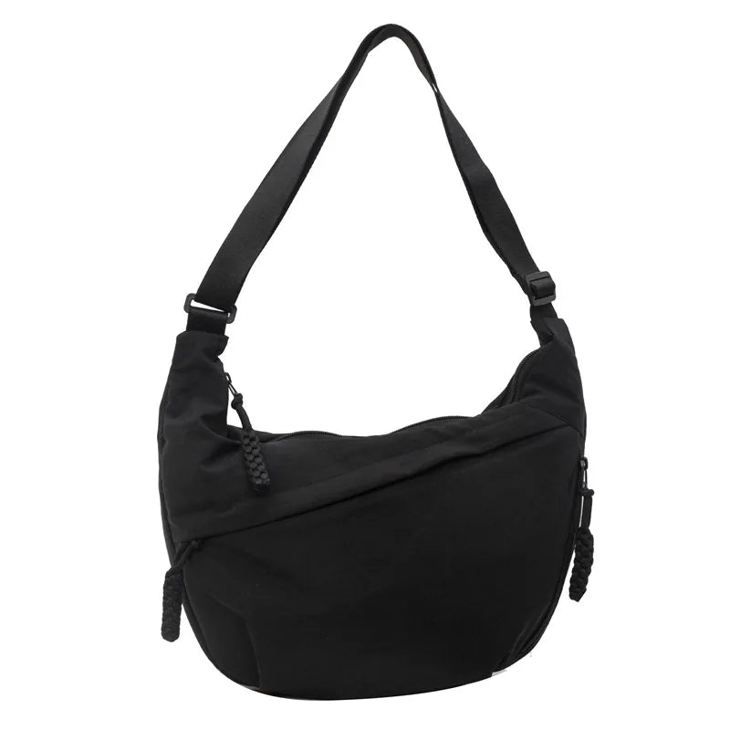 Beige Hobo Crossbody Tas – Ruim, Stijlvol & Comfortabel