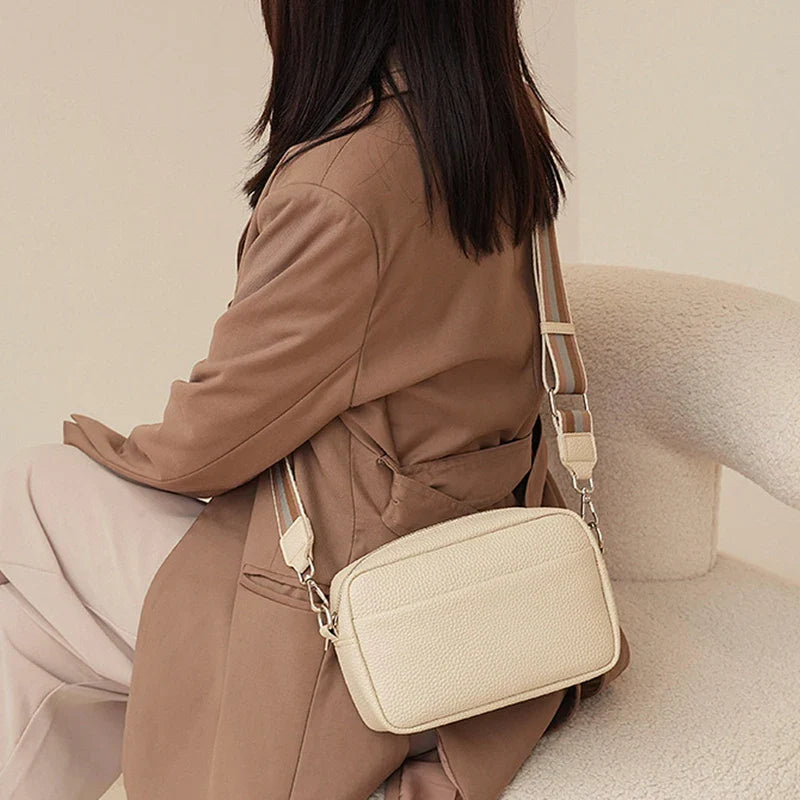 Elegante Schoudertas in Beige – Compact, Stijlvol & Praktisch voor Elke Dag