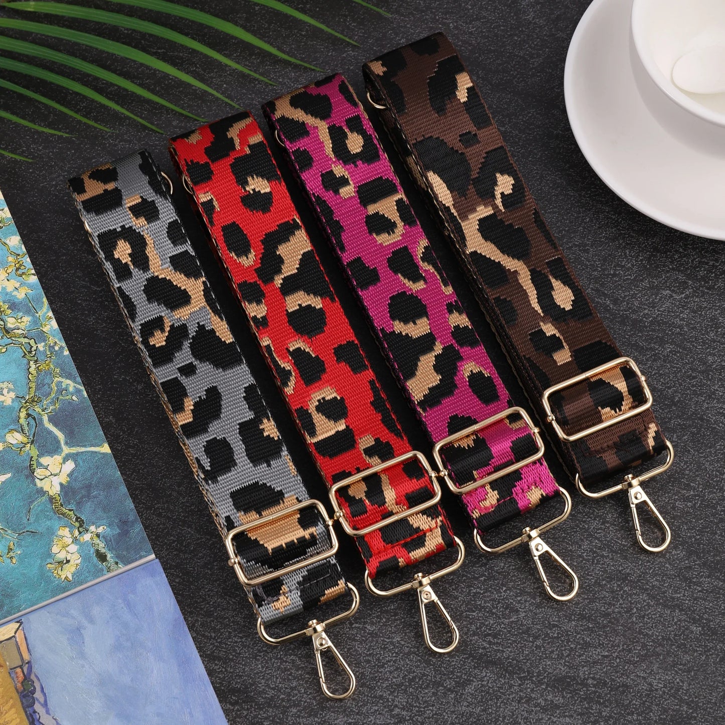 Schouderband voor Handtassen β Verstelbaar & Comfortabel β Luipaard Print