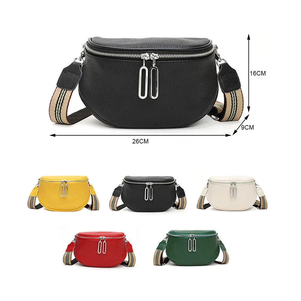 Dames Heuptas Crossbody – Stijlvolle Schoudertas met Verstelbare Strap