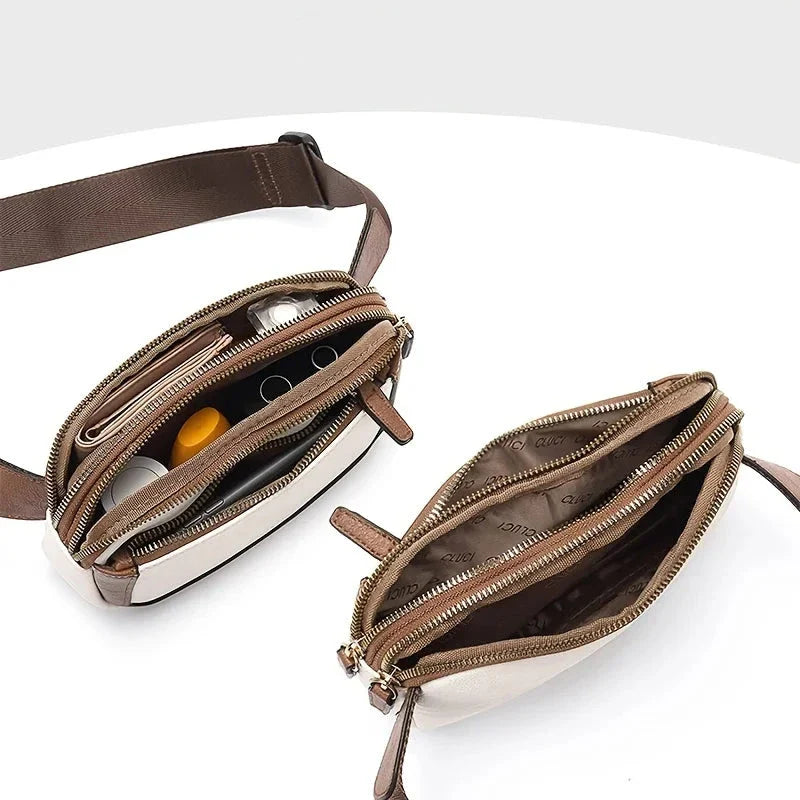 Minimalistische Canvas Heuptas – Stoere & Praktische Crossbody Tas