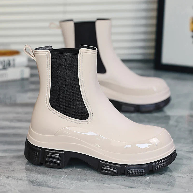 Dames Chelsea Boots – Waterdicht & Trendy met Chunky Zool