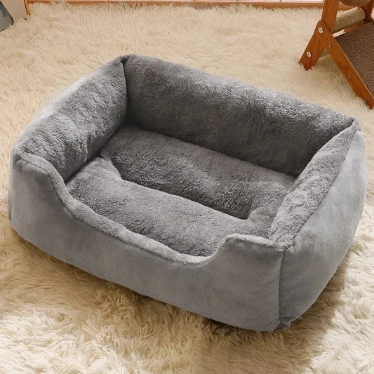 Zachte Hondenmand & Kattenmand – Rechthoekig Fluffy Huisdierbed