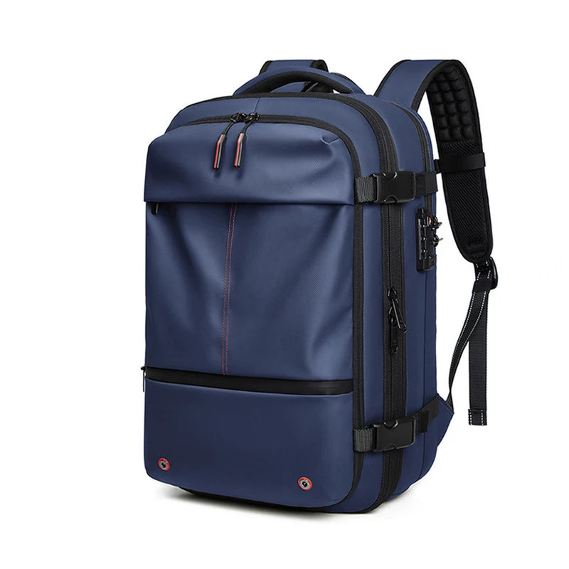 Waterdichte Anti-Diefstal Laptop Reis Rugzak – 40L Reistas met USB Poort & TSA Slot