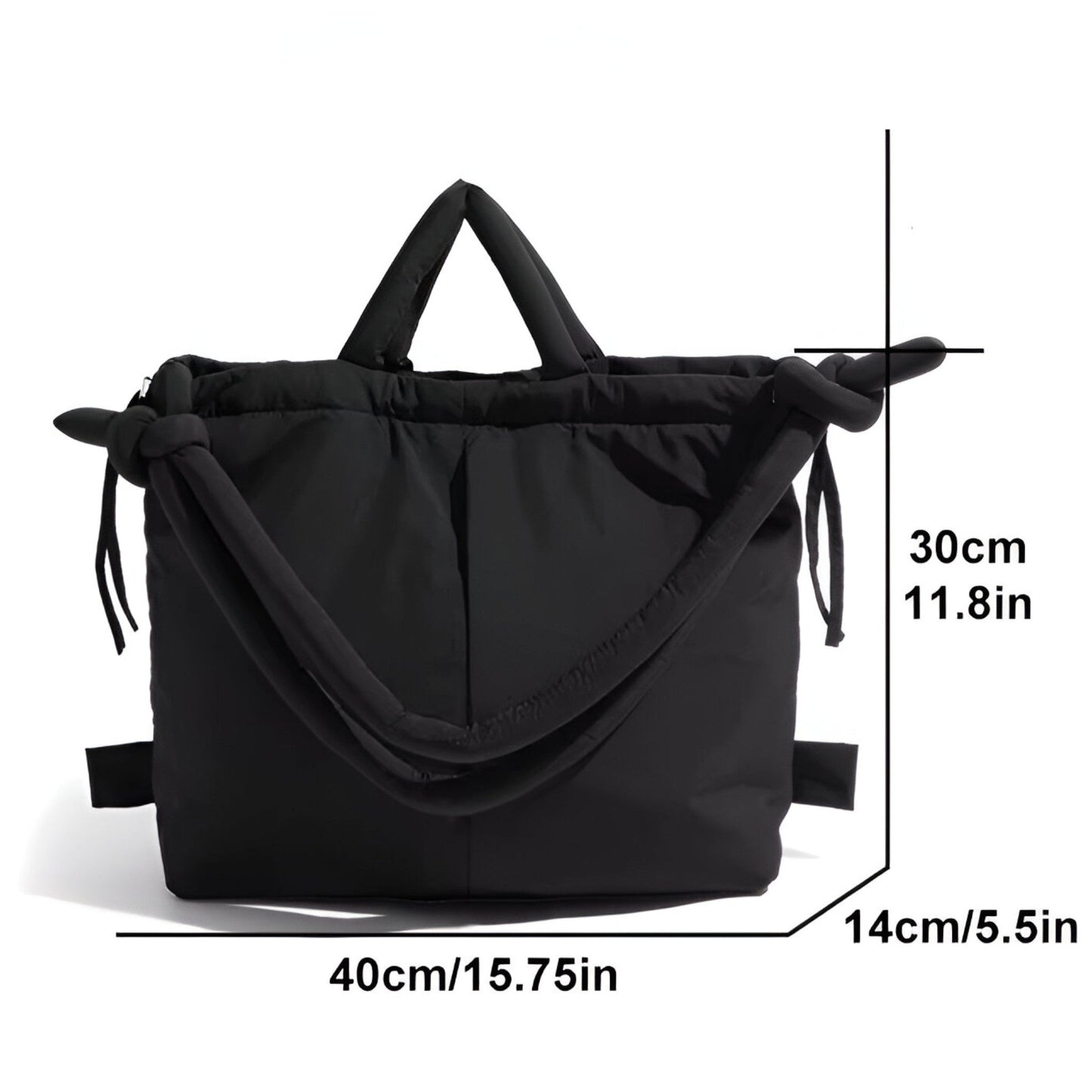 Puffy Tote Rugzak – Stijlvol & Multifunctioneel