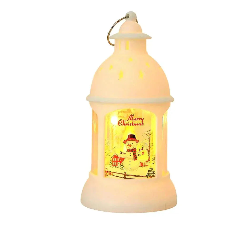 LED kerstlantern op batterij – sfeervolle decoratie voor binnen en buiten
