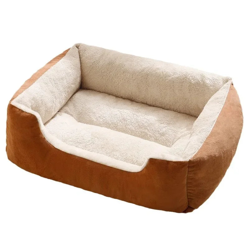 Zachte Hondenmand & Kattenmand – Rechthoekig Fluffy Huisdierbed