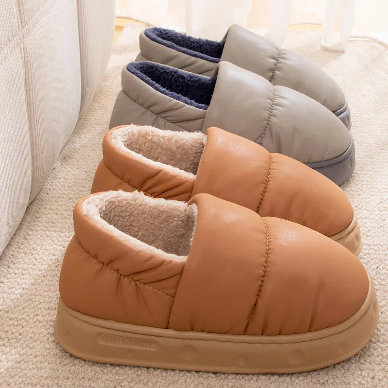 Unisex Winterpantoffels – Warme en Comfortabele Huisschoenen met Antislip Zool