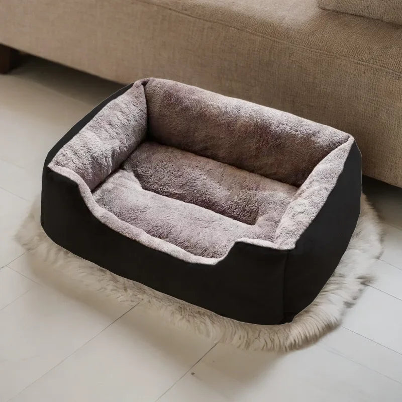 Zachte Hondenmand & Kattenmand – Rechthoekig Fluffy Huisdierbed