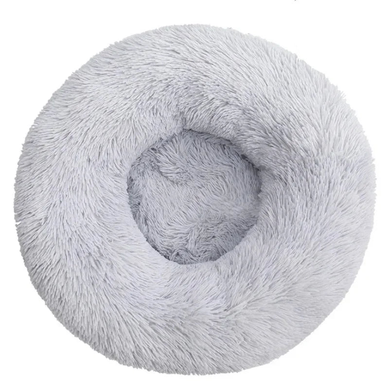 Donut Huisdiermand – Fluffy Kattenmand & Hondenmand met Anti-Stress Effect
