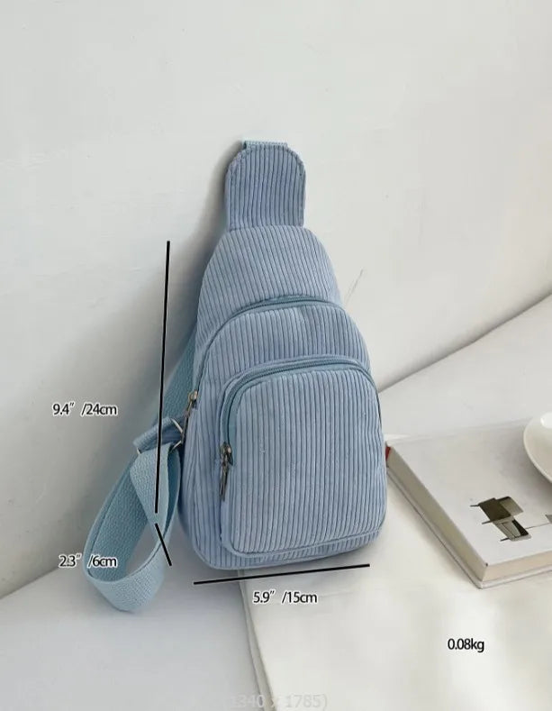 Teddy Heuptas โ Zachte Pluche Crossbody Tas voor Dames