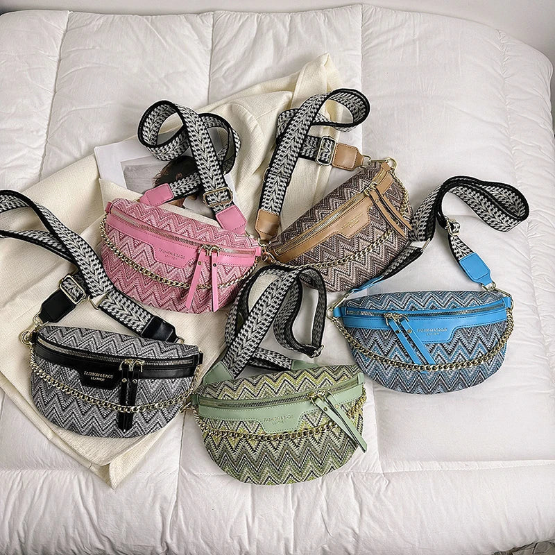 Bohemian Patchwork Crossbody Tas – Stijlvol & Uniek