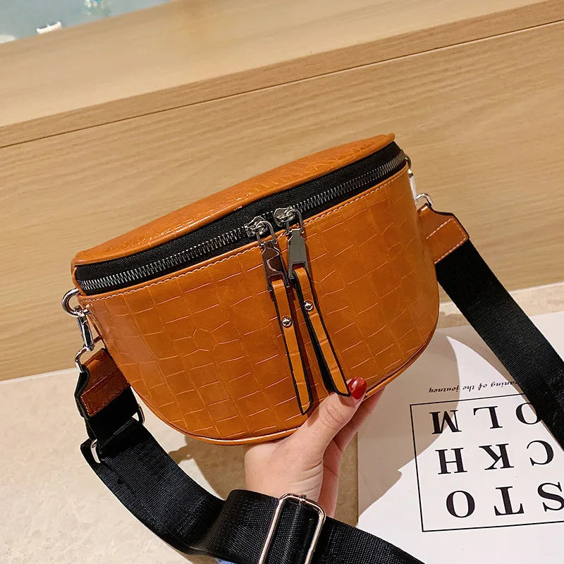 Croco Heuptas met Dubbele Rits – Trendy & Functioneel
