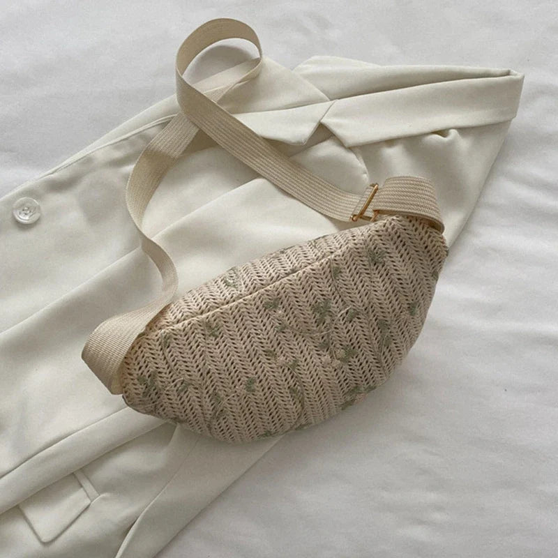 Rieten Heuptas – Zomerse & Trendy Crossbody Tas
