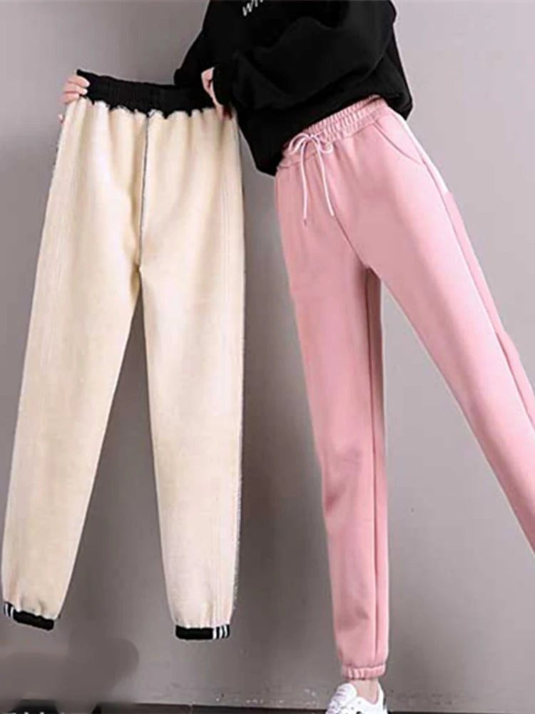Warme Fleece Joggingbroek – Comfortabele Dames Trainingsbroek met Voering