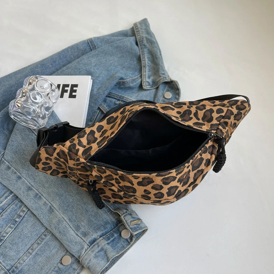 Leopard Crossbody Tas – Stoer, Trendy & Comfortabel