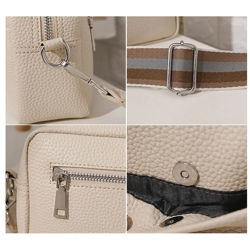 Elegante Schoudertas in Beige – Compact, Stijlvol & Praktisch voor Elke Dag