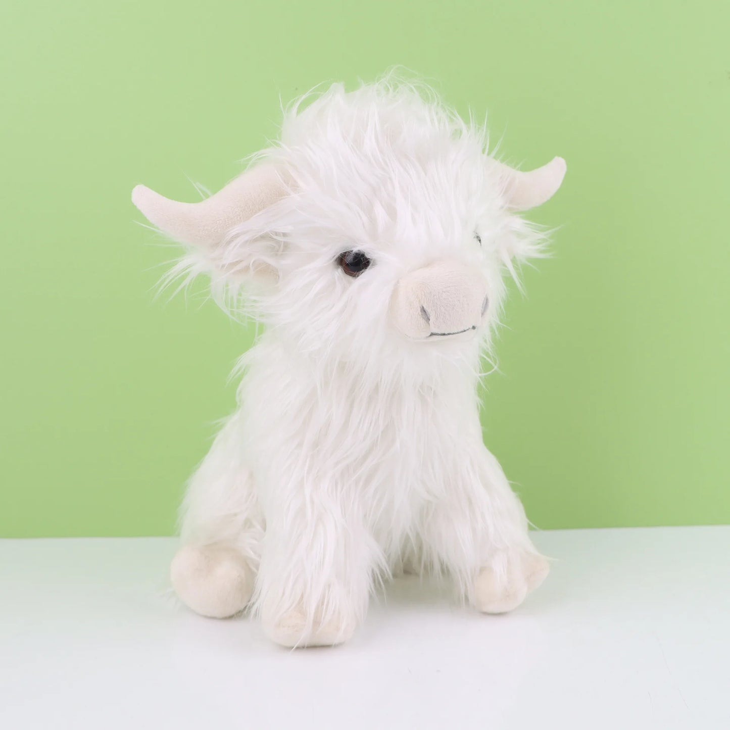 Highland Cow Knuffel – Realistisch & Zacht Pluche Knuffeldier 29 cm