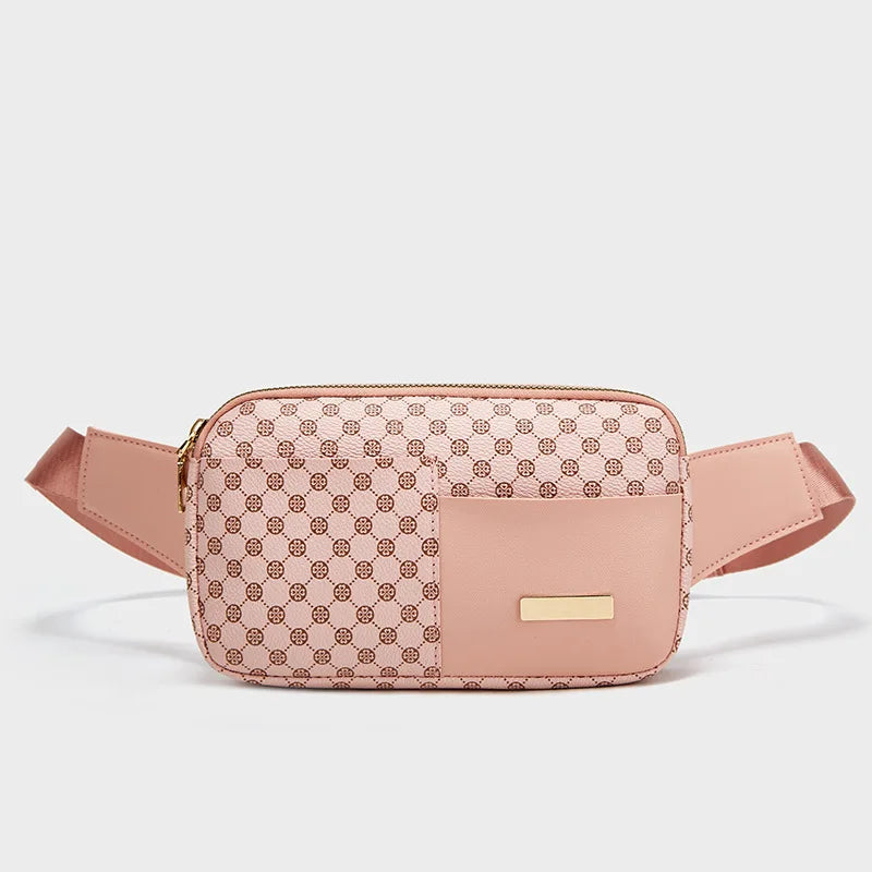 Luxe Crossbody Heuptas – Checker & Panterprint – Unisex