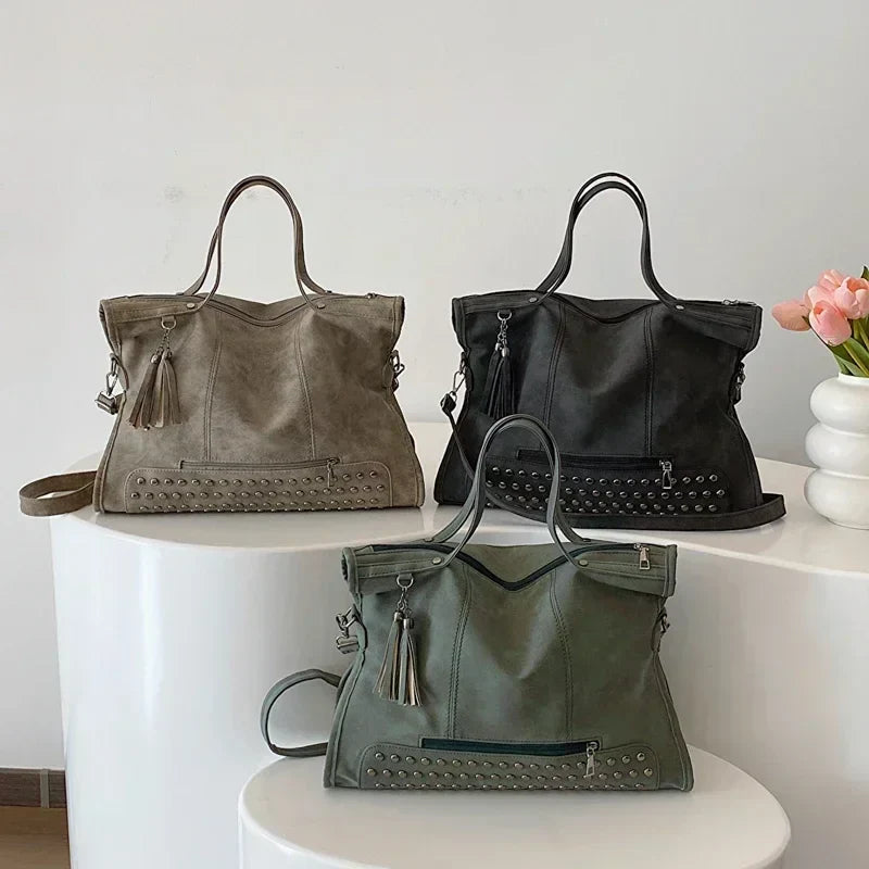Dames Handtas Shopper β Grote Schoudertas van Hoogwaardig Kunstleer