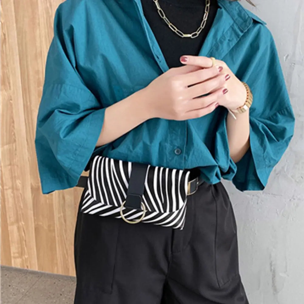 Trendy Heuptasje met Dier Print – Stijlvol & Compact – Verstelbare Riem