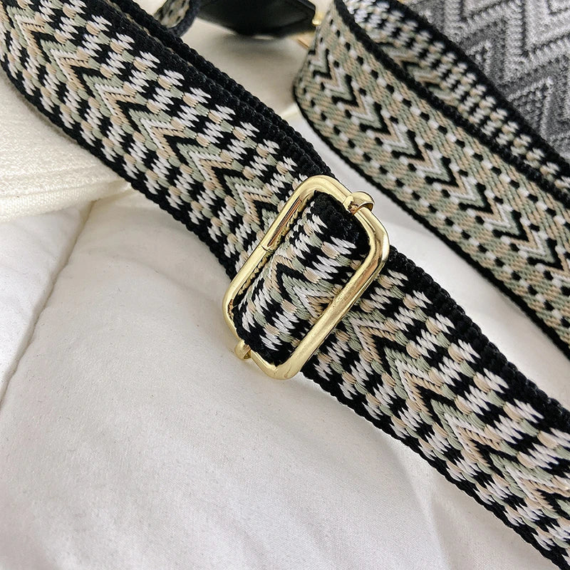Bohemian Patchwork Crossbody Tas – Stijlvol & Uniek