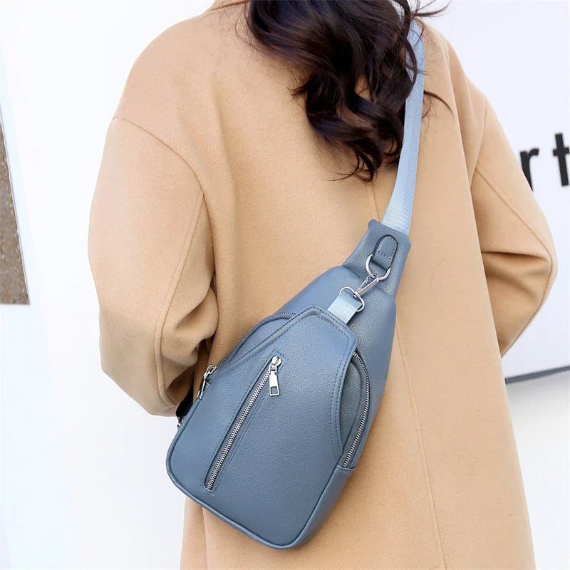 Moderne Crossbody Sling Bag – Minimalistische Schoudertas met Slim Design