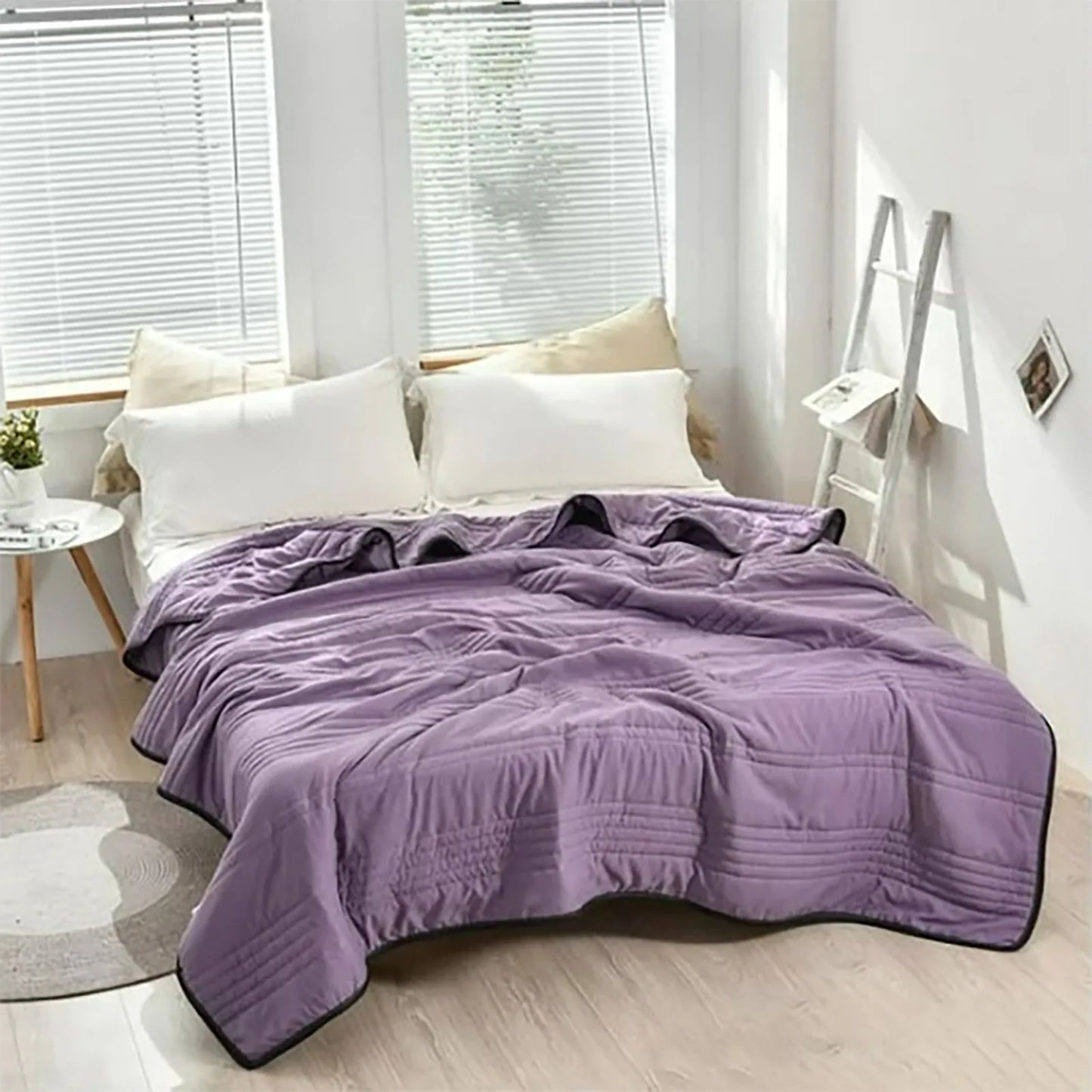 Lichte Zomer Deken – Ademend en Zacht Plaid voor Bed en Bank