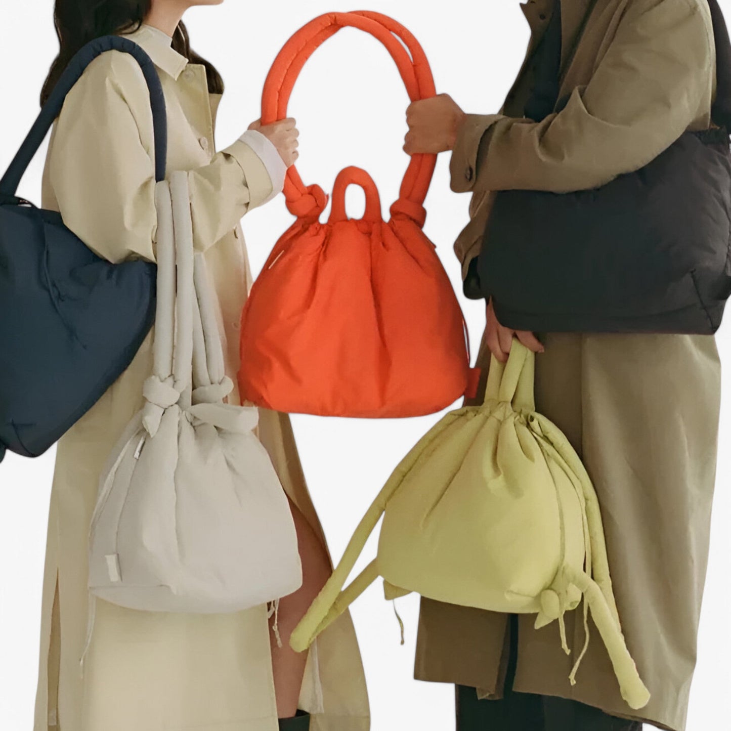 Puffy Tote Rugzak – Stijlvol & Multifunctioneel
