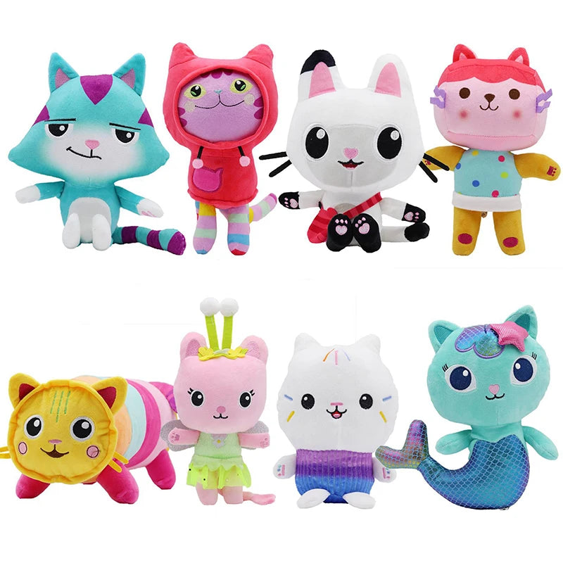 Gabby’s Dollhouse Knuffel – Zachte Pluche Pop | Cartoon Speelgoed voor Kinderen