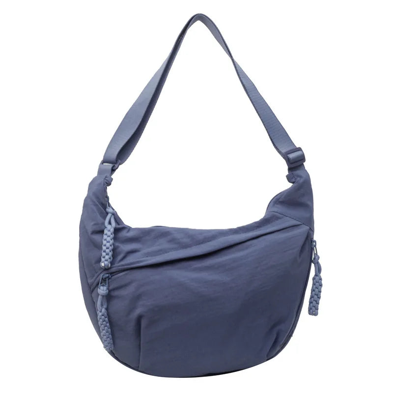 Beige Hobo Crossbody Tas – Ruim, Stijlvol & Comfortabel
