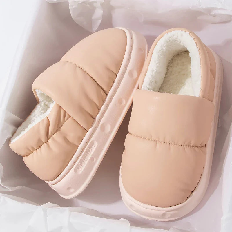Unisex Winterpantoffels – Warme en Comfortabele Huisschoenen met Antislip Zool