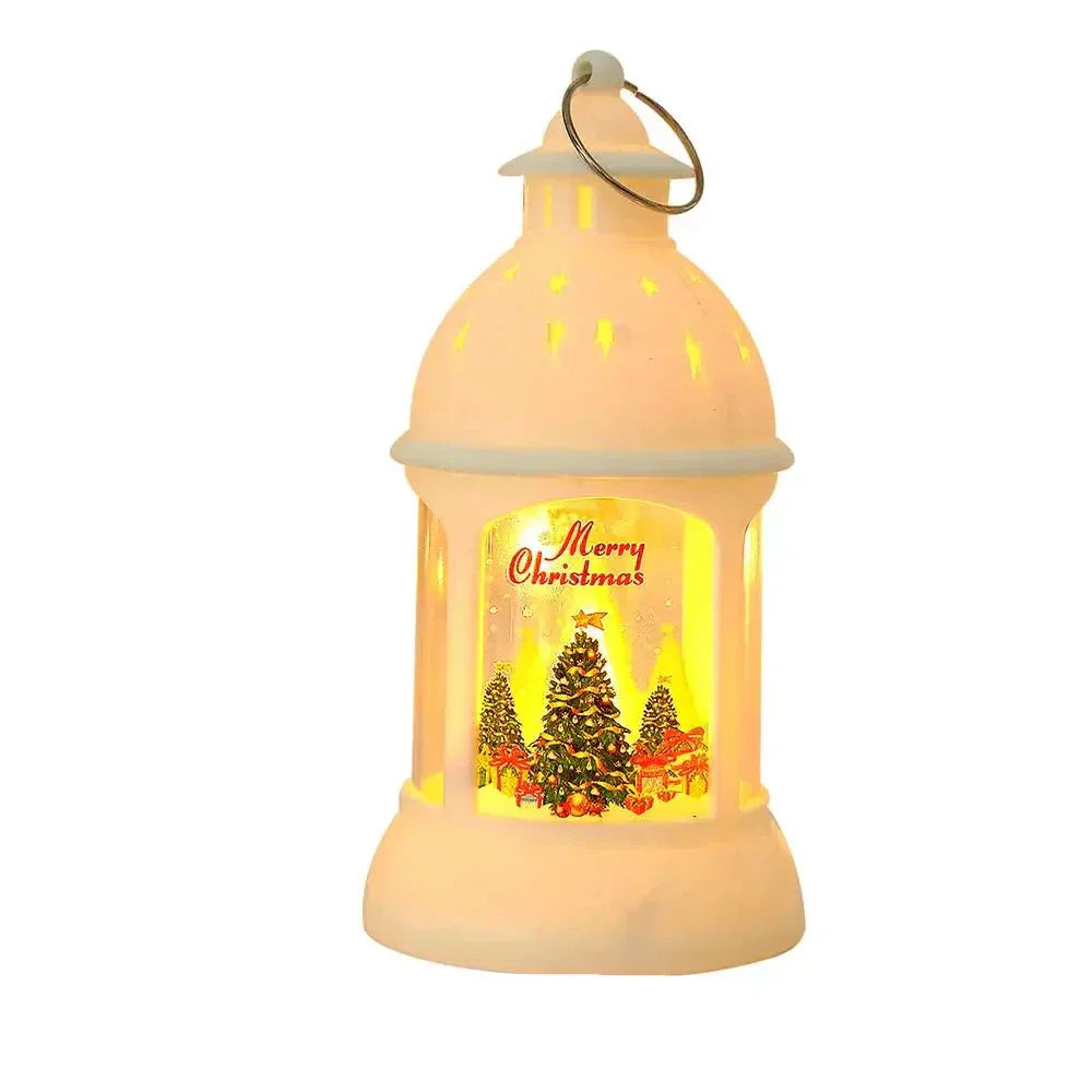LED kerstlantern op batterij – sfeervolle decoratie voor binnen en buiten