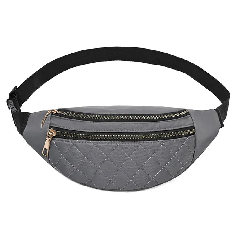 Trendy Quilted Heuptas – Stijlvolle Crossbody Tas voor Elke Dag